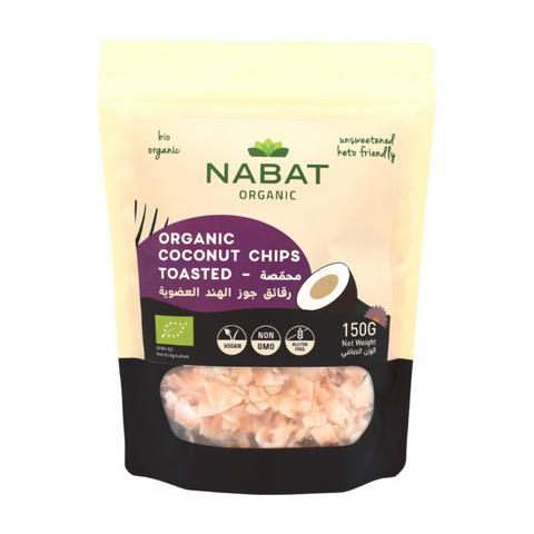 Nabat Organic Coconut Chips Toasted