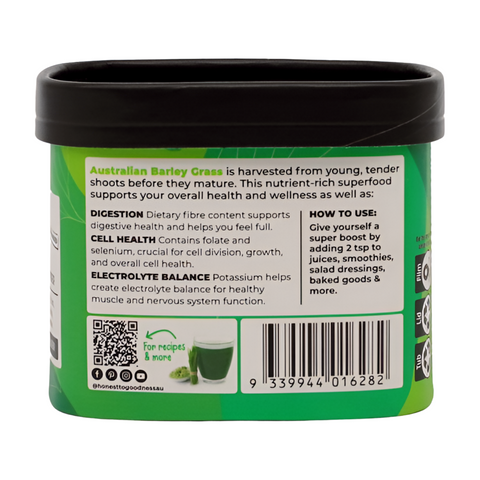Honest To Goodness Organic Barley Grass Powder