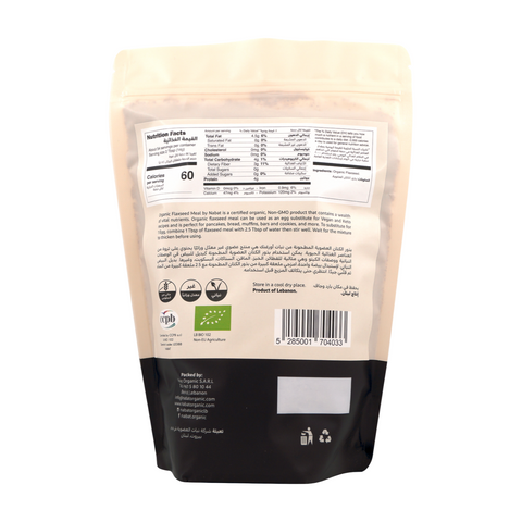 Nabat Organic Flaxseed Meal - Brown