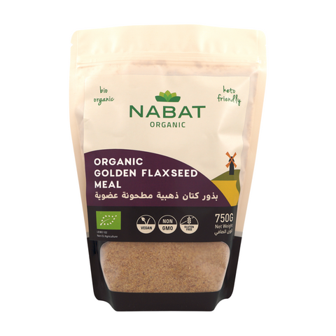 Nabat Organic Flaxseed meal - Golden