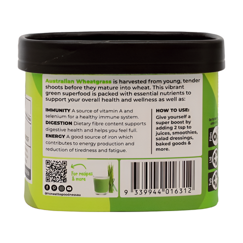 Honest To Goodness Organic Wheatgrass Powder