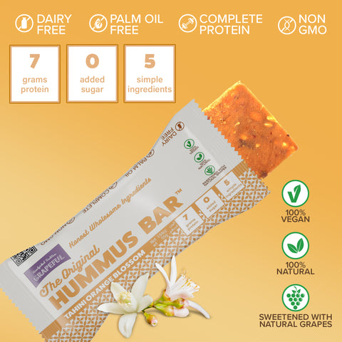 Grapeful Hummus Tahini Orange Blossom