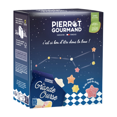 Pierrot Gourmand Boîte 12 Mini Sachets La Grande Ourse