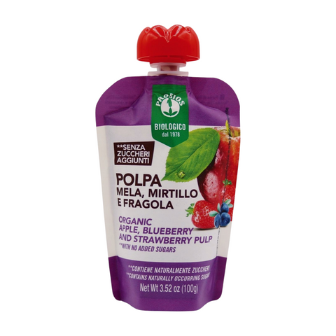 Probios Organic Apple, Blueberry, and Strawberry Pulp