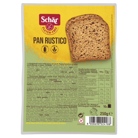 Dr Schar Pan Rustico With Flaxseeds & Millet