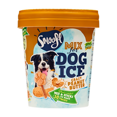 Smoofl Peanut Butter Ice Cream Mix For Dog