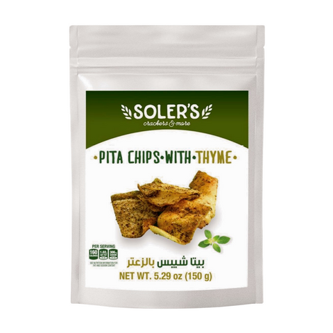 Soler's Pita Chips with Thyme