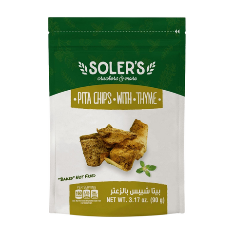 Soler's Pita Chips with Thyme