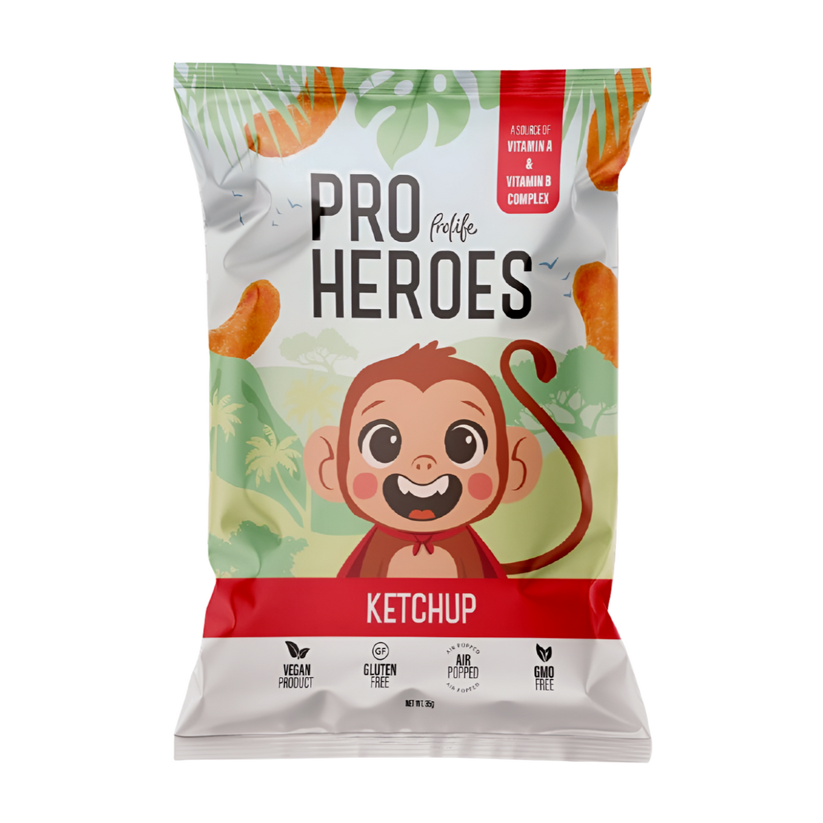 Prolife Pro Heroes Ketchup Puffs + Vitamins A & B – LivGood Lebanon