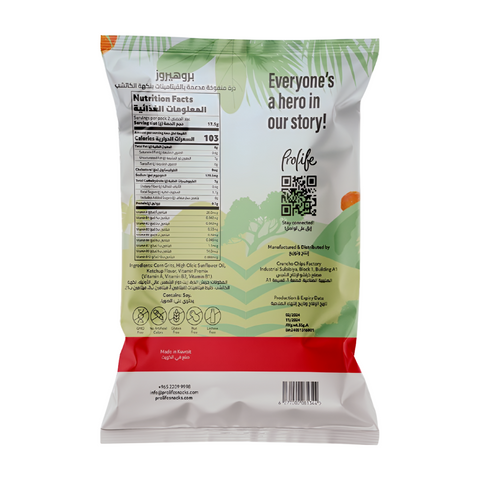 Prolife Pro Heroes Ketchup Puffs + Vitamins A & B