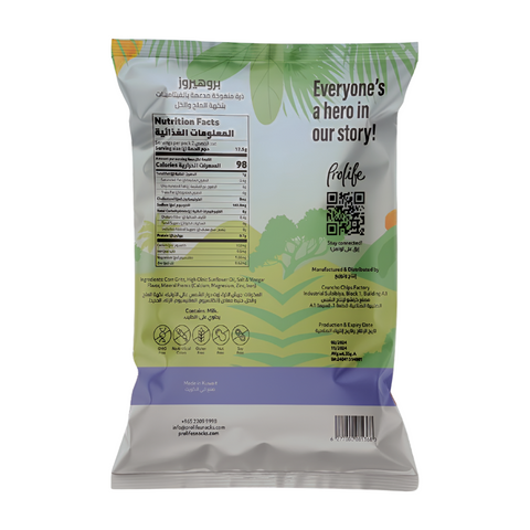 Prolife Pro Heroes Salt & Vinegar Puffs + Calcium & Iron