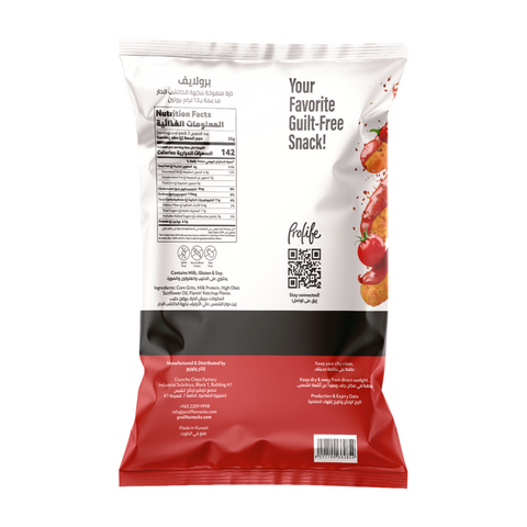 Prolife Pro Puffs Flamin Ketchup 13G Protein