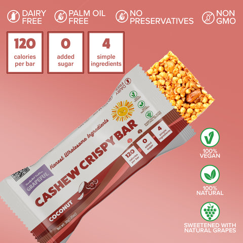 Grapeful Cashew Crispy Coconut
