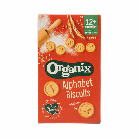 Organix Alphabet Organic Toddler Snack Biscuits