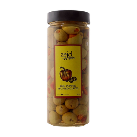 Zejd Apero Red Pepper Stuffed Olives 400g