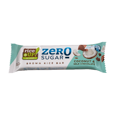 Rice Up! Zero Sugar- Coconut & Milk Chocolate