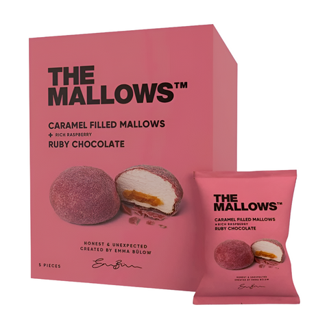 The Mallows Caramel Filled Mallows + Ruby Chocolate