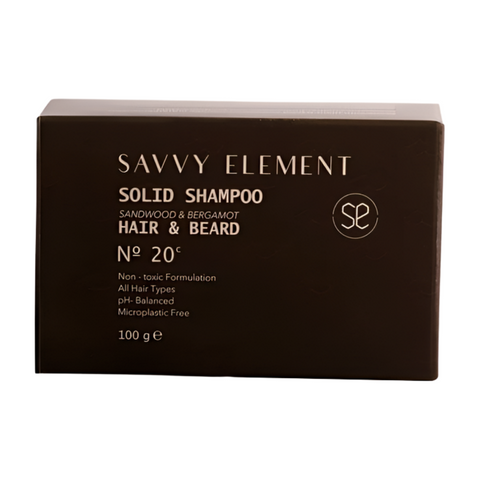 Savvy Solid Shampoo Hair And Beard