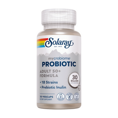 Solaray Mycrobiome Probiotic-Adult 50+ Formula-One daily-30 Billions
