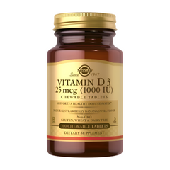 Solgar D3 1000 A Croquer