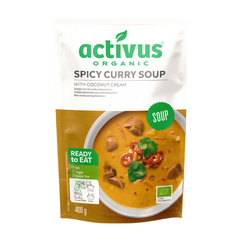Activus Organic Spicy Curry Soup