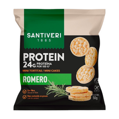 Santiveri Protein Noglut Rosemary Mini Corncakes