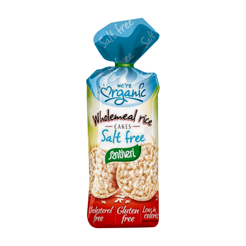 Santiveri Salt Free Wholemeal Rice Cakes