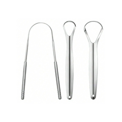 LivGood 3 pcs Stainless Steel Tongue Scraper
