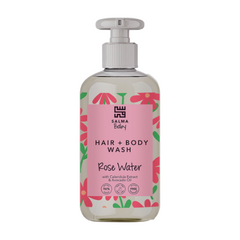 Salma Baby Hair + Body Wash Rose Water