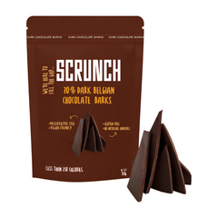 Srunch Belgian Dark Chocolate Barks