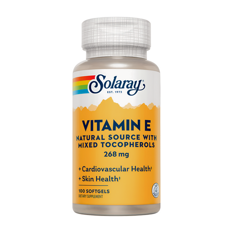 Solaray Vitamin E-400 I.U (268 mg) d-Alpha Tocopherol with mixed Tocopherols