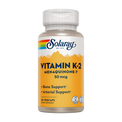 Solaray Vitamin K2 Menaquinone 7 50 mcg
