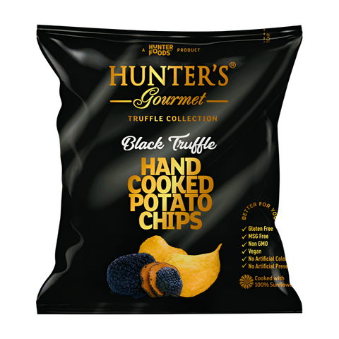 Hunter’S Gourmet, Hand Cooked Potato Chips – Black Truffle Pouch