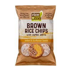 Rice Up! Whole Grain Rice Chips With Millet And Sunflower Seeds