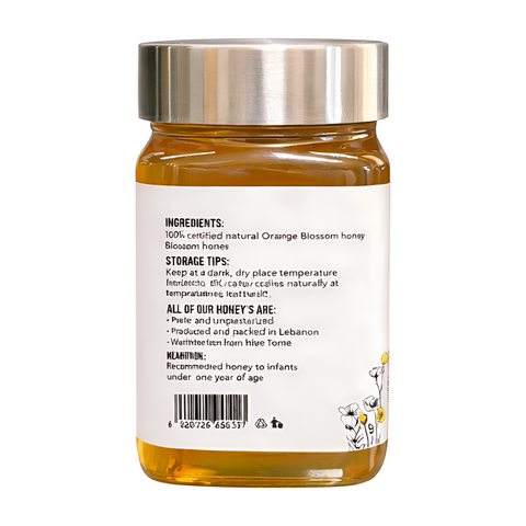 Beehybrid Orange Blossom Honey