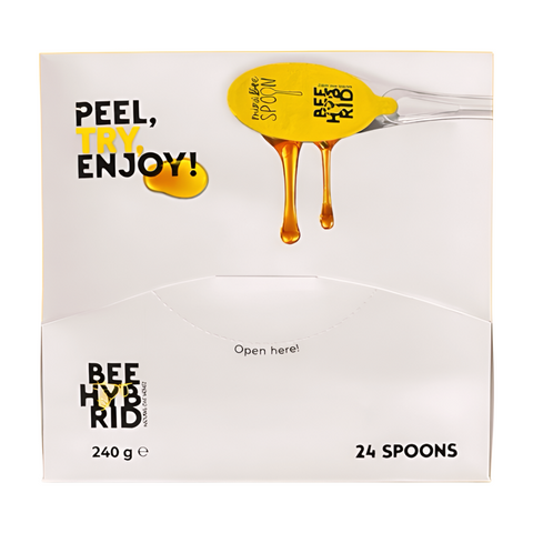 Beehybrid Oak Honey Spoon
