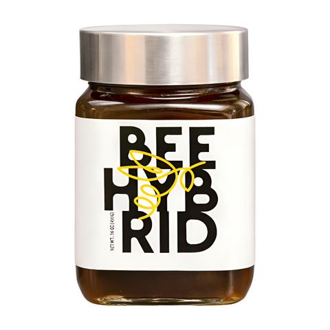Beehybrid Natural Oak Honey Jar