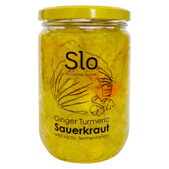 Slo Sauerkraut Ginger Turmeric