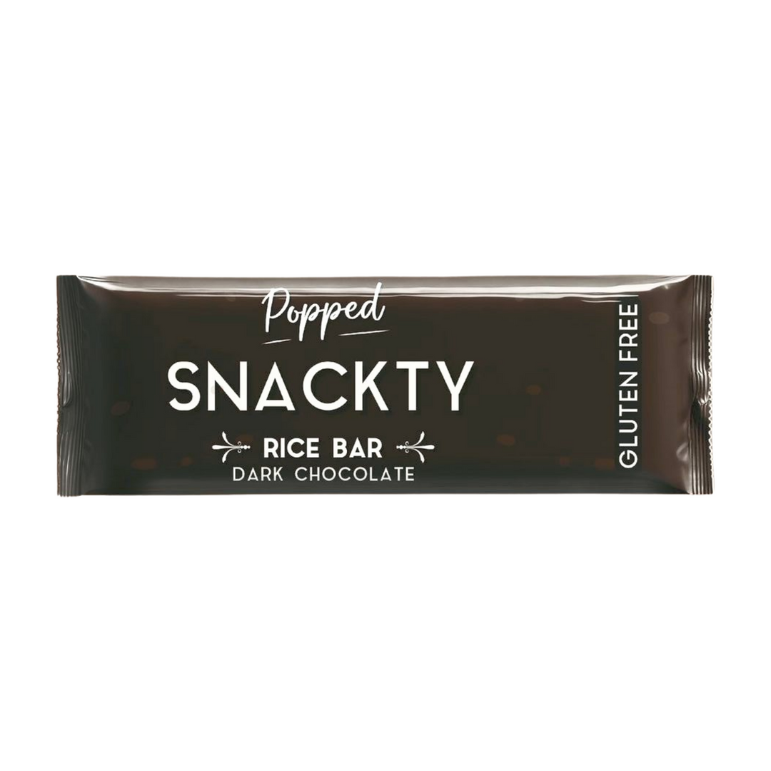 Snackty Rice Bar Dark Chocolate – LivGood Lebanon