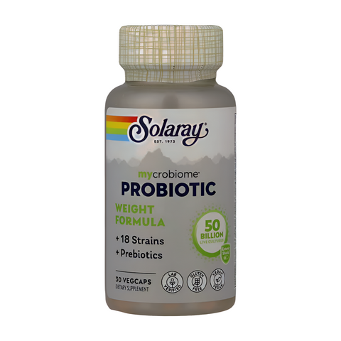 Solaray Mycrobiome Probiotic-Weight Formula-One daily-50 Billions