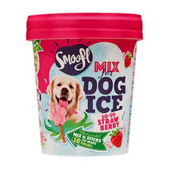 Smoofl Strawberry Ice Cream Mix For Dog