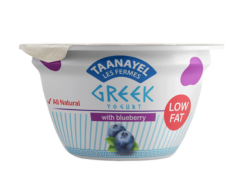 Taanayel Low Fat Greek Yogurt Blueberry