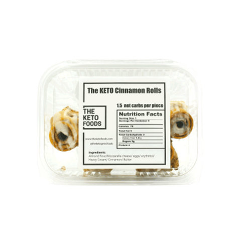 The Keto Foods Cinnamon Rolls