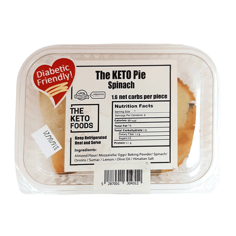 The Keto Foods Keto Pie Spinach