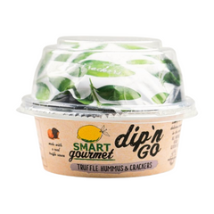 Smart Gourmet Truffle Hummus & Crackers