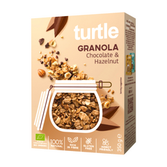 Turtle Organic Gluten Free Chocolate & Hazelnut Granola