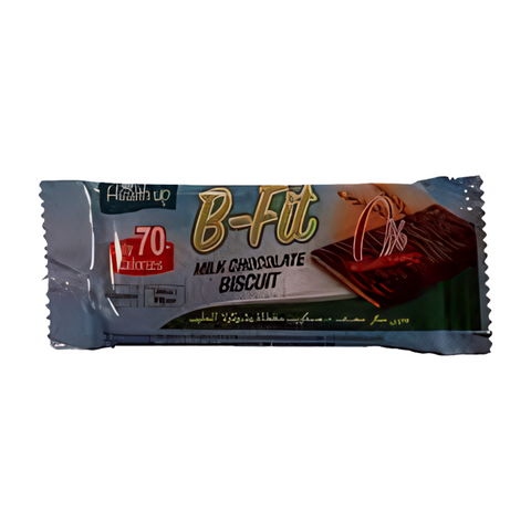 Healthup Bfit Milk Chocolate Covered Biscuits