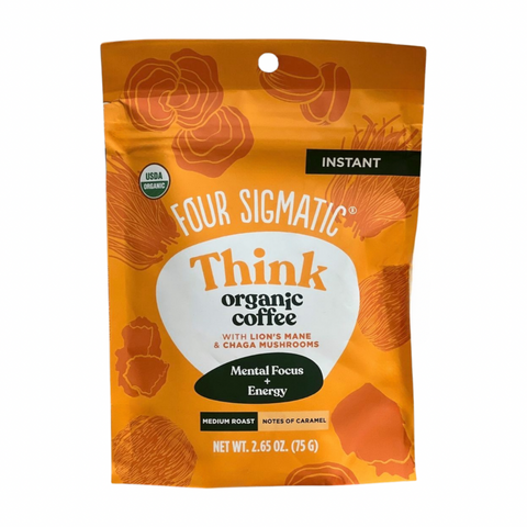 Four Sigmatic Think Organic Coffee With Lion's Mane & Chaga Mushrooms