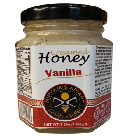 Miryam's Apiary Vanilla Beans Creamy Honey 150g