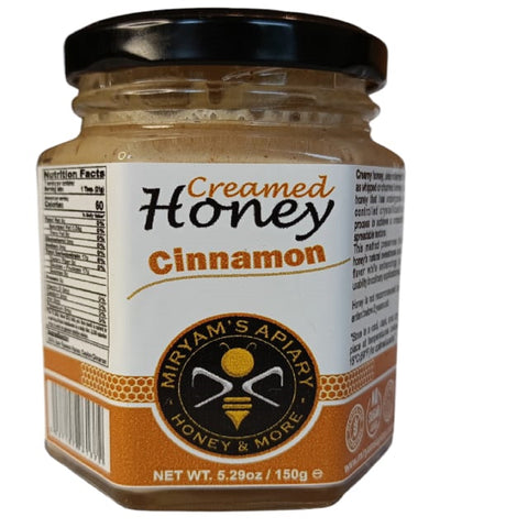 Miryam's Apiary Cinnamon Creamy Honey 150g